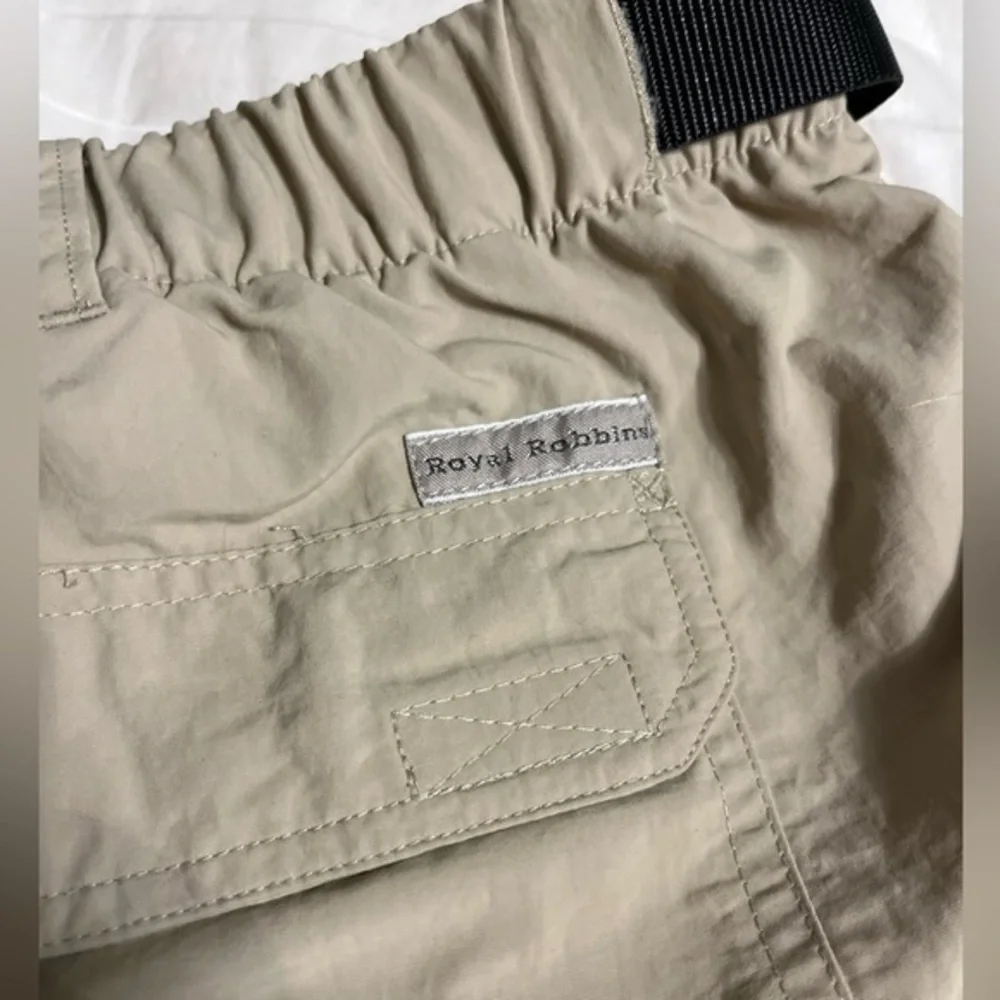 ROYAL ROBBINS ZIP‎ N GO CONVERTIBLE PANTS MENS LARGE LENGTH XL (32)